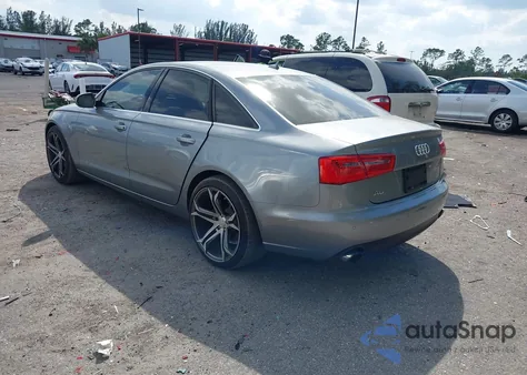 2013 Audi A6 Premium Plus from USA, damaged, VIN WAUDFAFC8DN074618